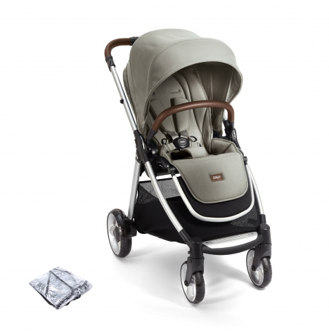 Mamas Papas Flip XT2 Pushchair with Rain Cover Sage Green The Nursery Store