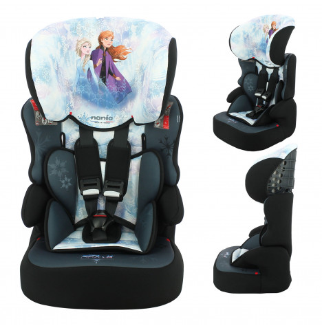 Disney Frozen Linton Comfort Plus Group 1 2 3 Car Seat with Insert Blue 9 Months 12 Years The Nursery Store