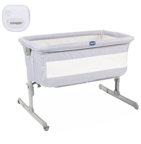 Chicco Next2Me 3 in 1 Co Sleeping Bedside Crib Grey The Nursery Store